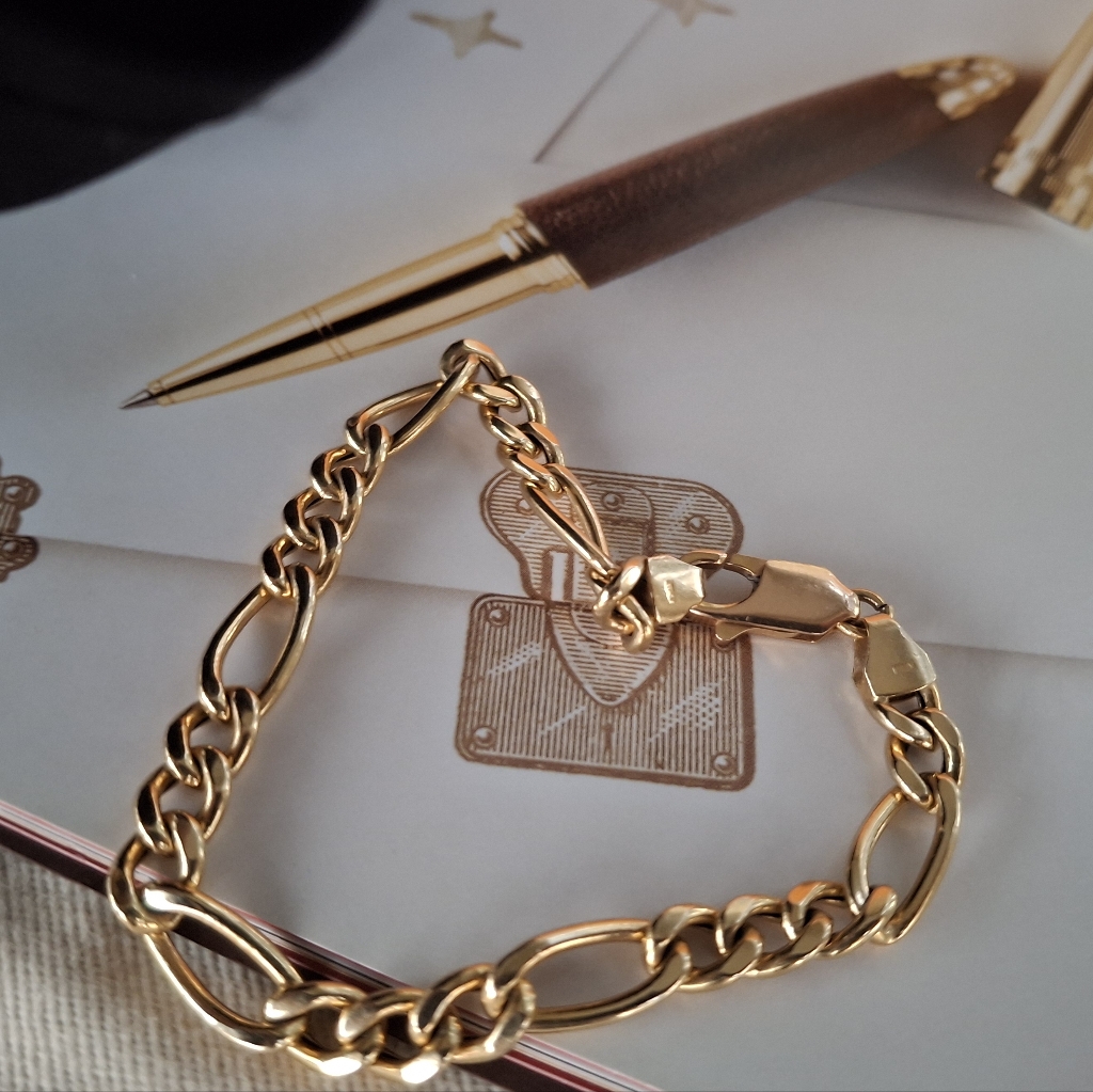 14kt Real Yellow Gold Bracelet